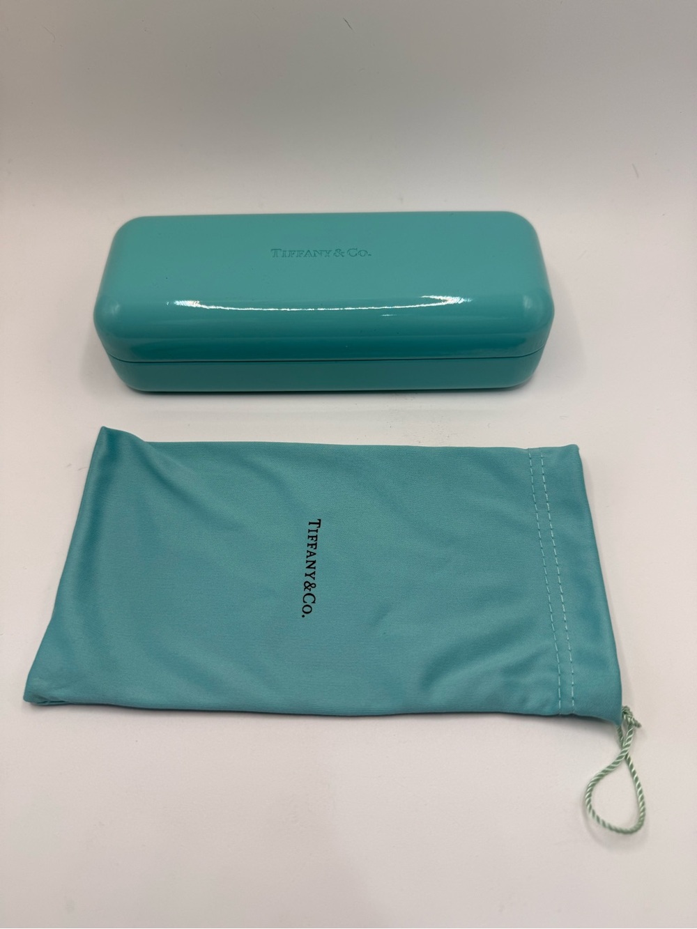 Tiffany & Co. Eyewear Case and Soft Pouch - Tiffany Blue